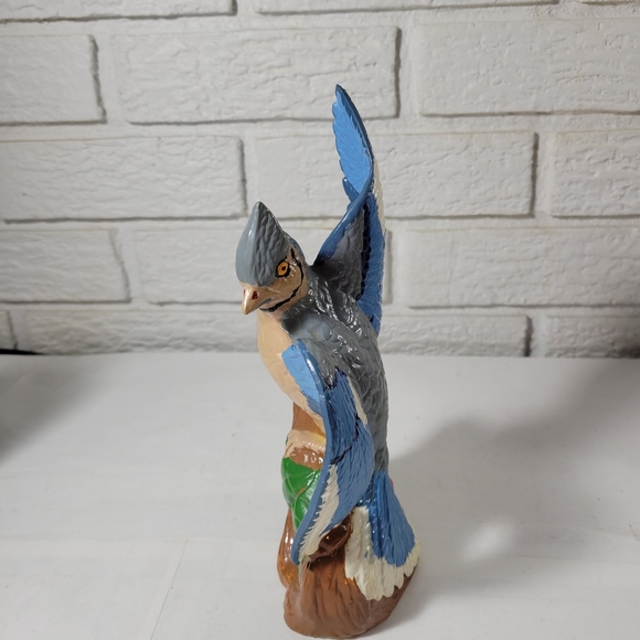 Ceramic Hand Painted Blue Jay -- ITEM #344 - Picture 2 of 4
